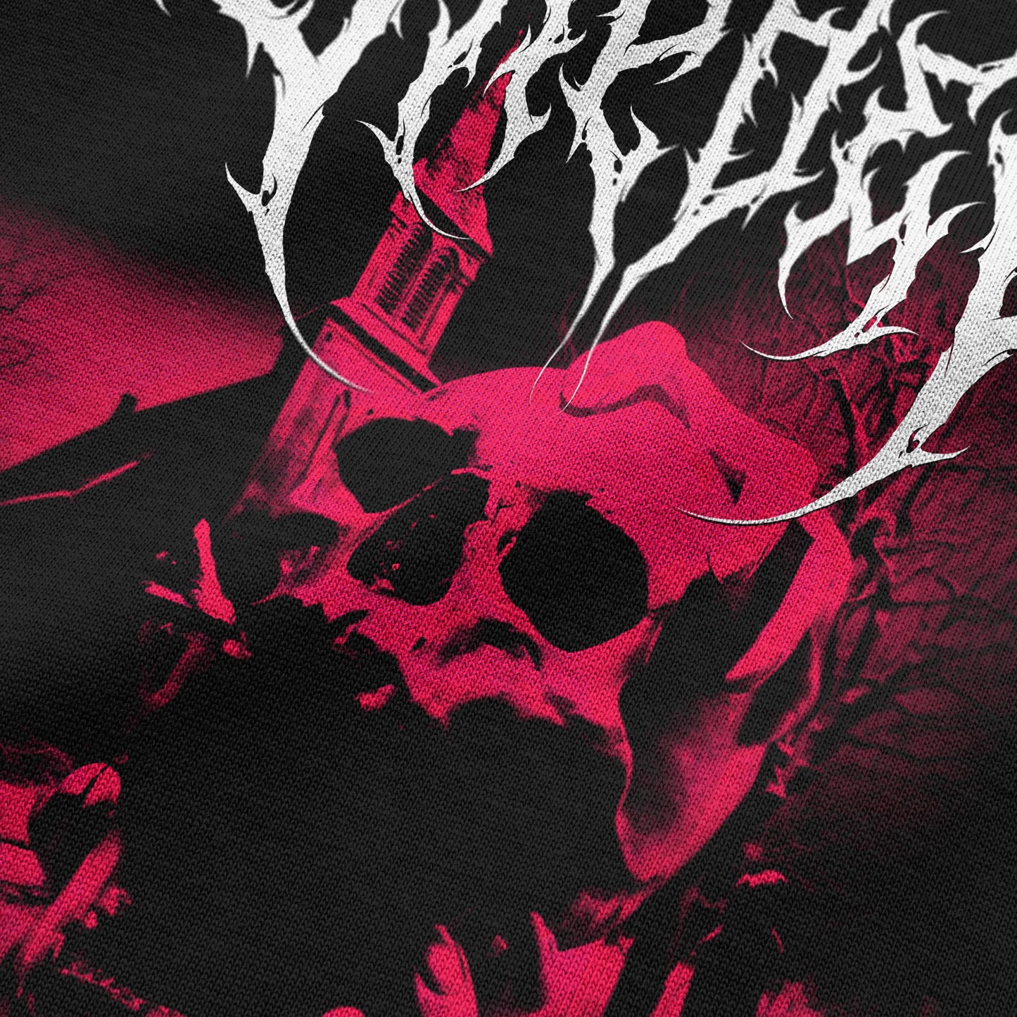 "CEMETERY" (RED) HOODIE