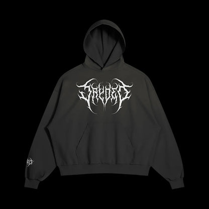 "CEMETERY" (GREY) HOODIE