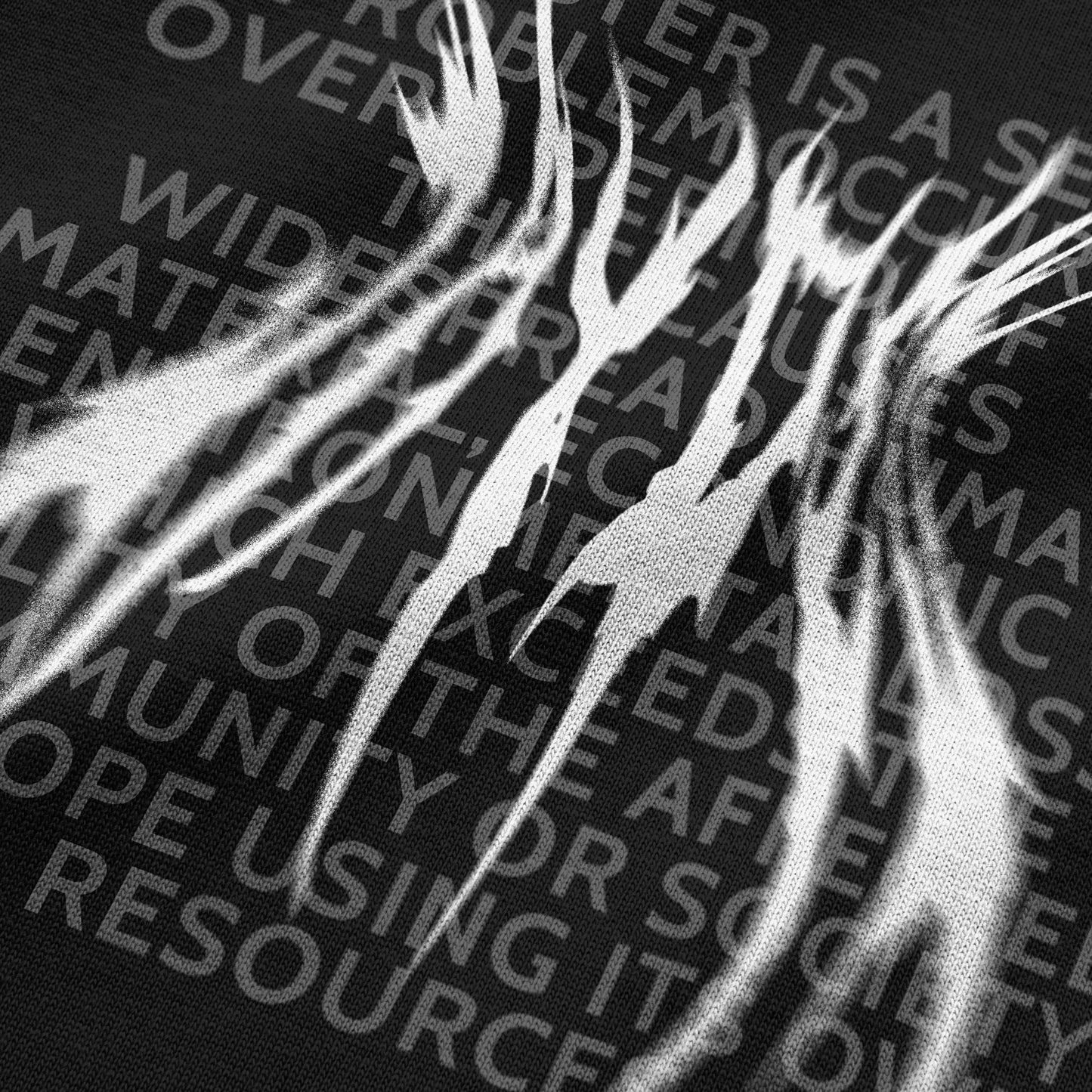 "DISASTER" T-SHIRT